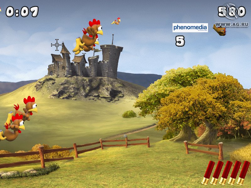 Скриншот из игры Moorhuhn Remake - 17