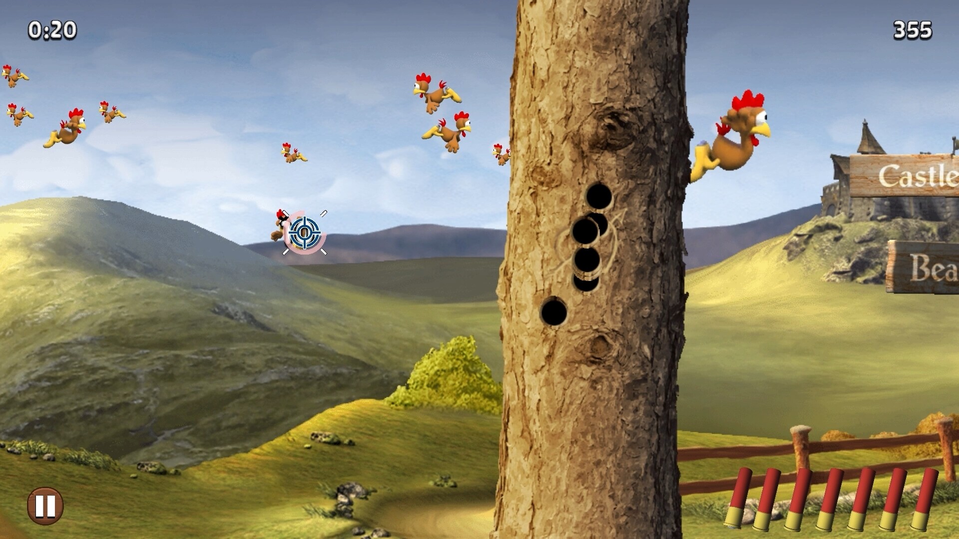 Скриншот из игры Moorhuhn Remake - 8