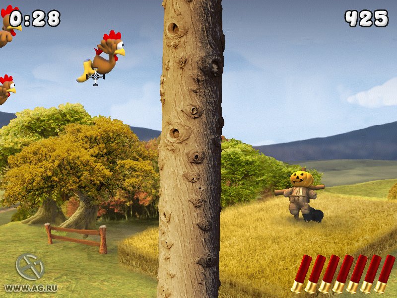Скриншот из игры Moorhuhn Remake - 7
