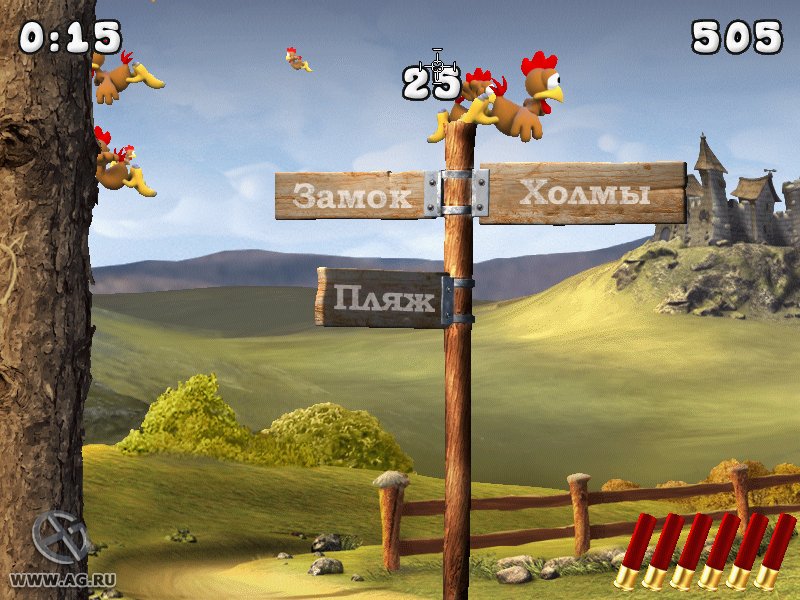 Скриншот из игры Moorhuhn Remake - 18