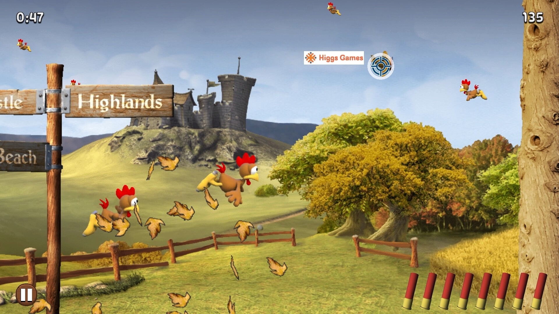 Скриншот из игры Moorhuhn Remake - 3