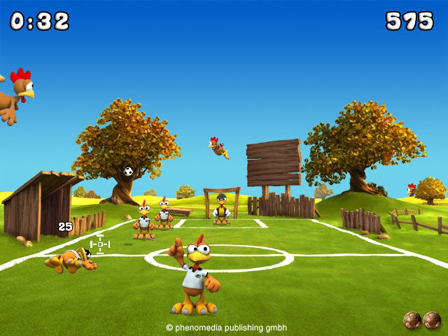 Скриншот из игры Moorhuhn Soccer - 7