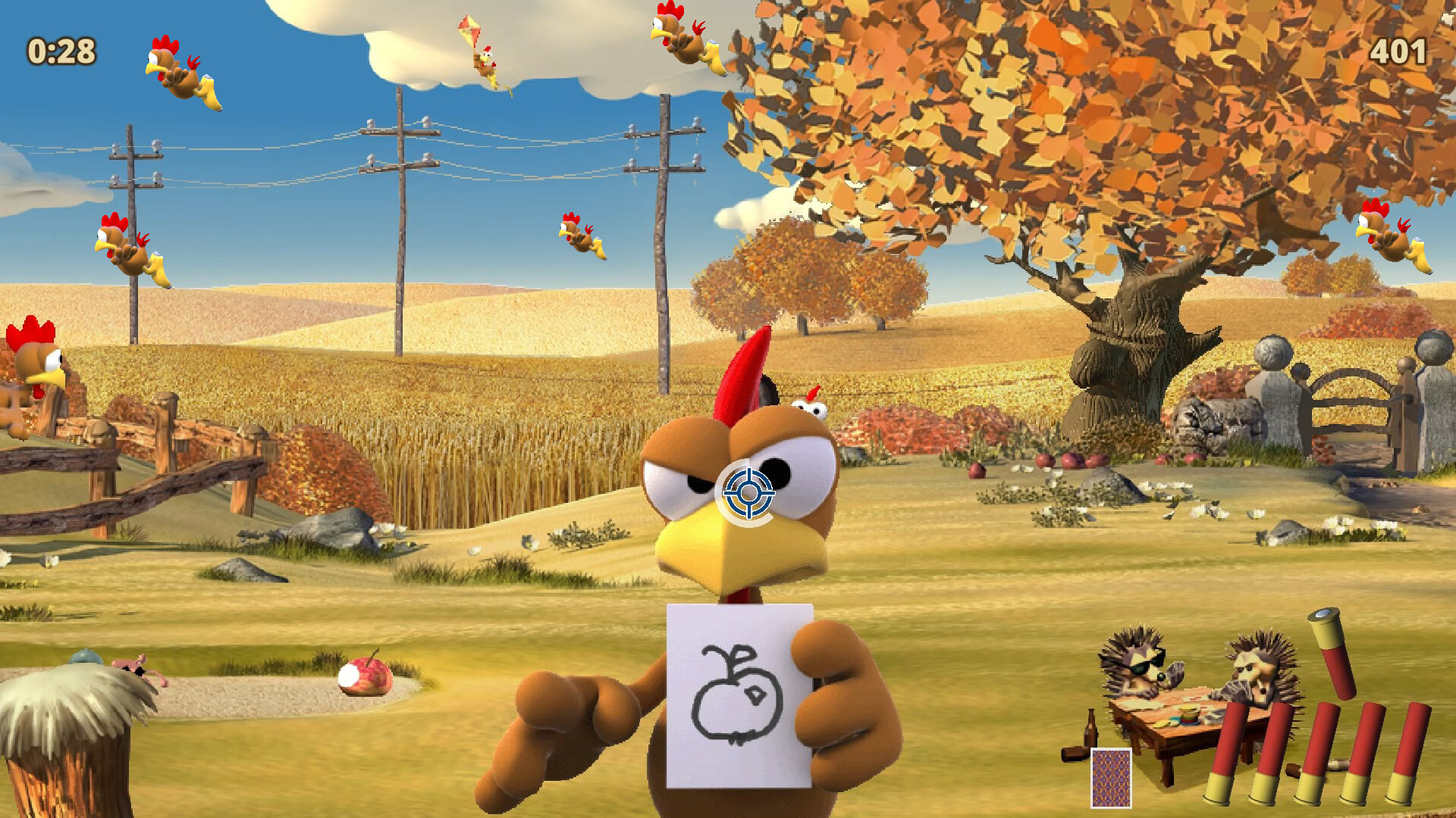 Скриншот из игры Moorhuhn X - 7