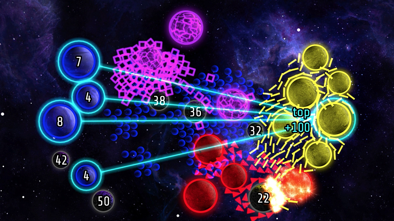 Скриншот из игры Galcon 2: Galactic Conquest - 14