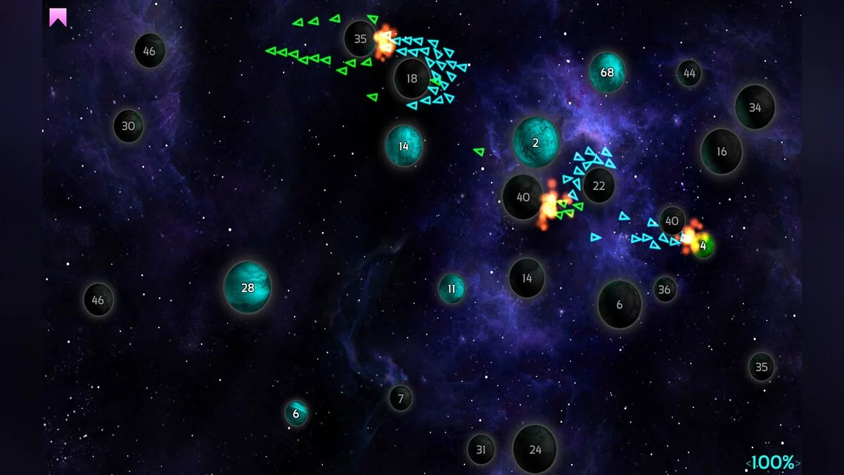 Скриншот из игры Galcon Fusion - 10