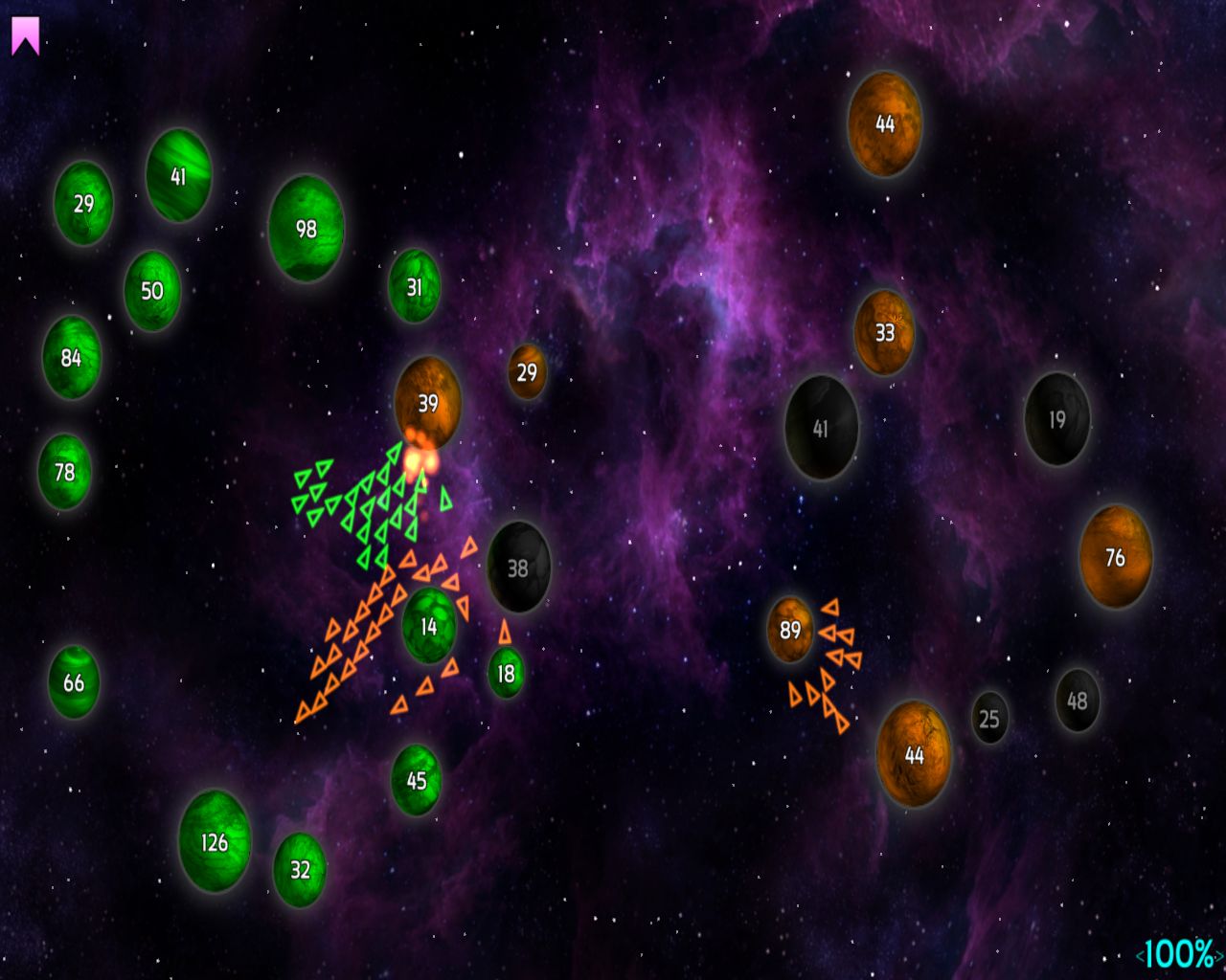 Скриншот из игры Galcon Fusion - 21