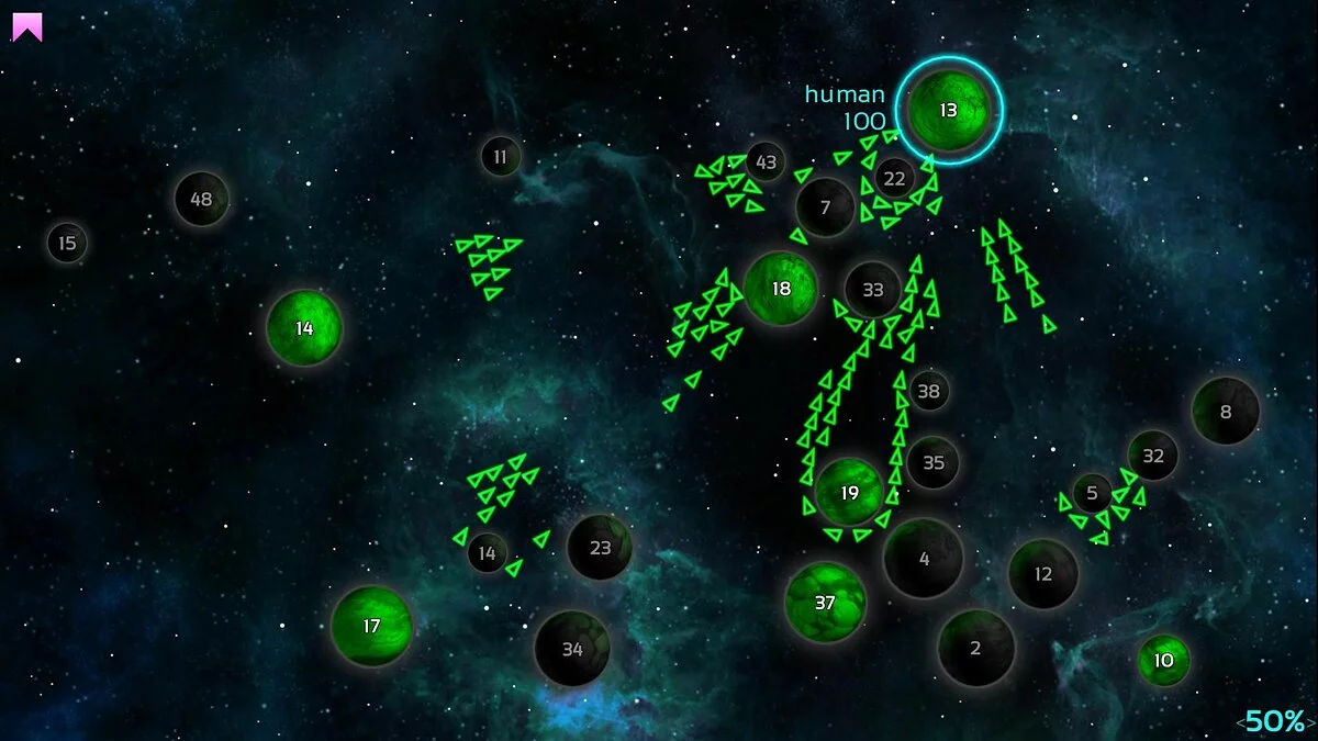 Скриншот из игры Galcon Fusion - 17