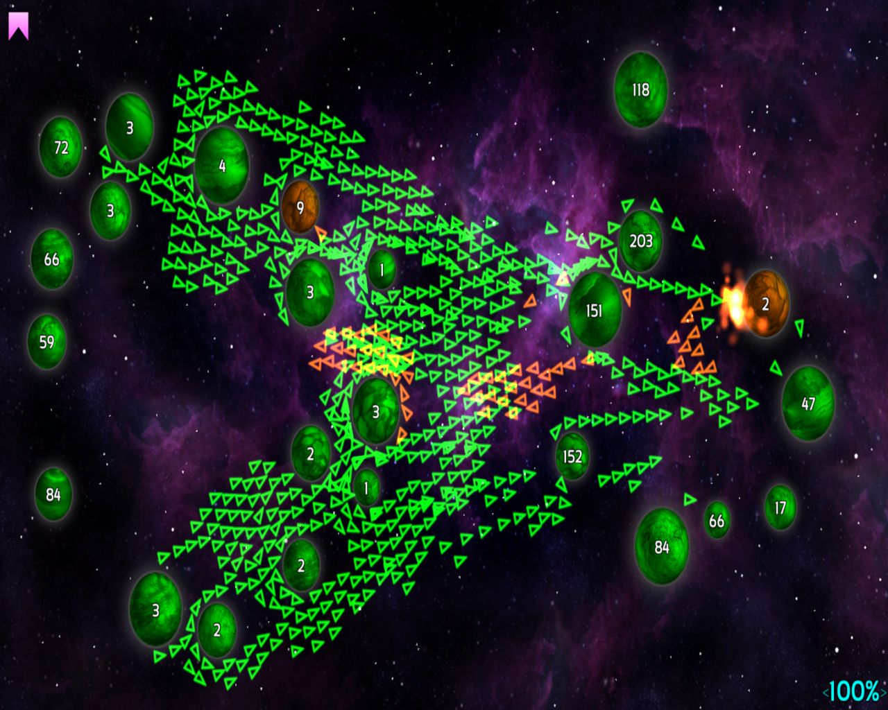 Скриншот из игры Galcon Fusion - 27