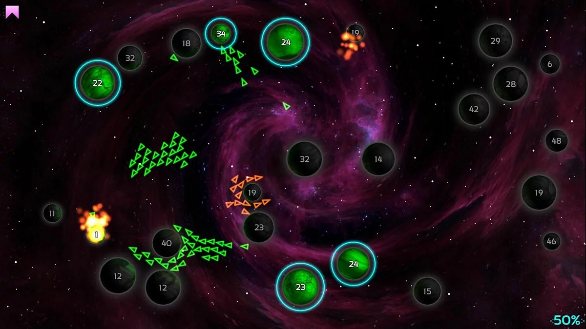 Скриншот из игры Galcon Fusion - 19