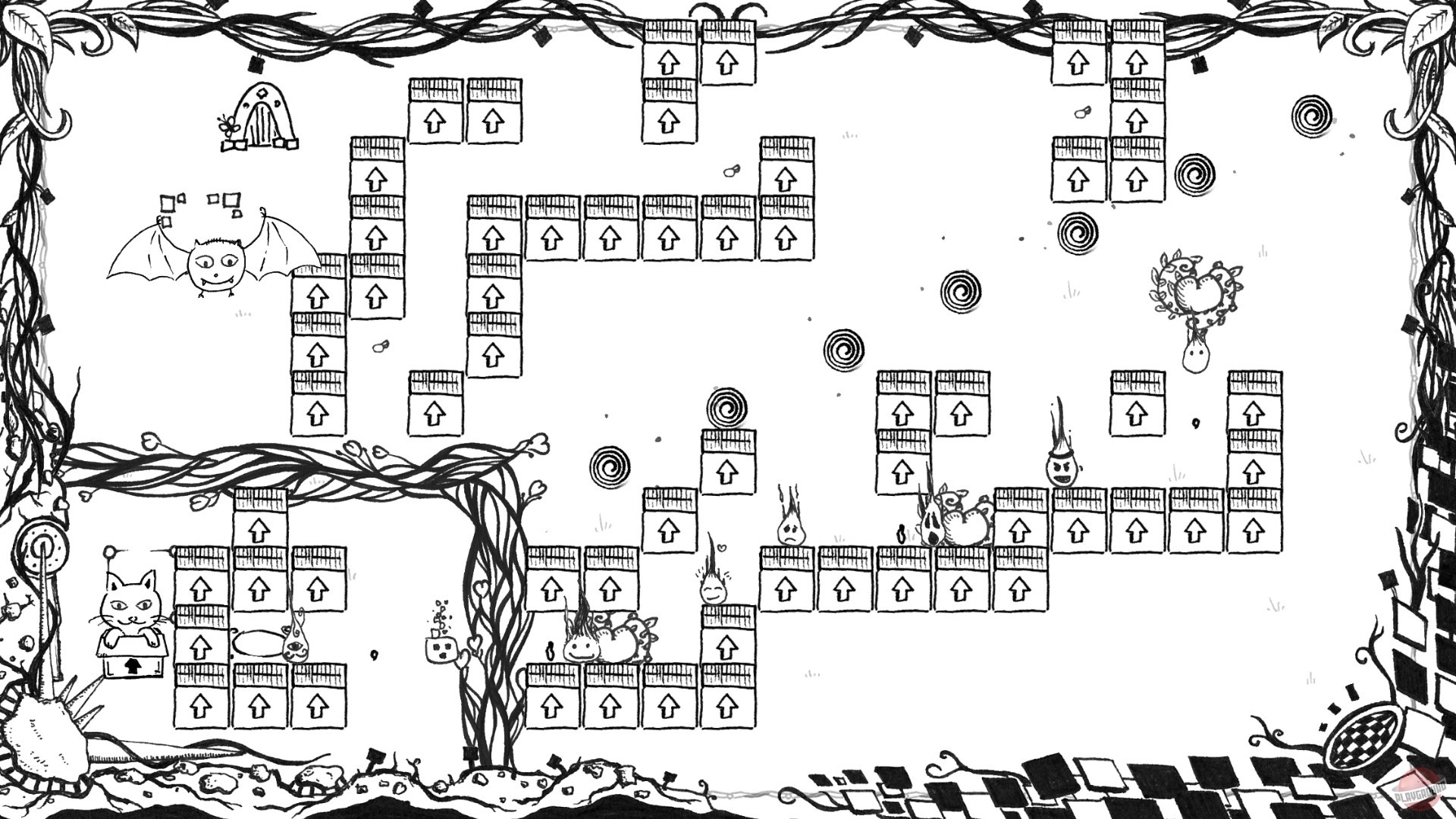 Скриншот из игры Catty & Batty: The Spirit Guide - 15