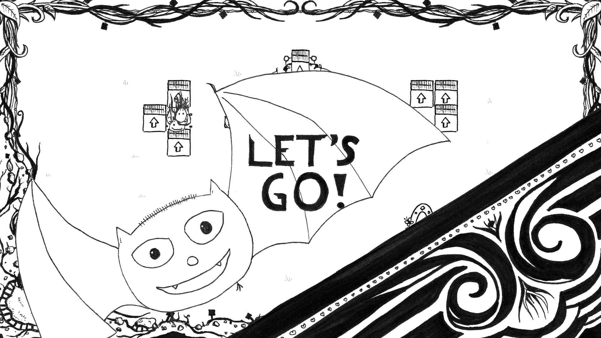 Скриншот из игры Catty & Batty: The Spirit Guide - 18