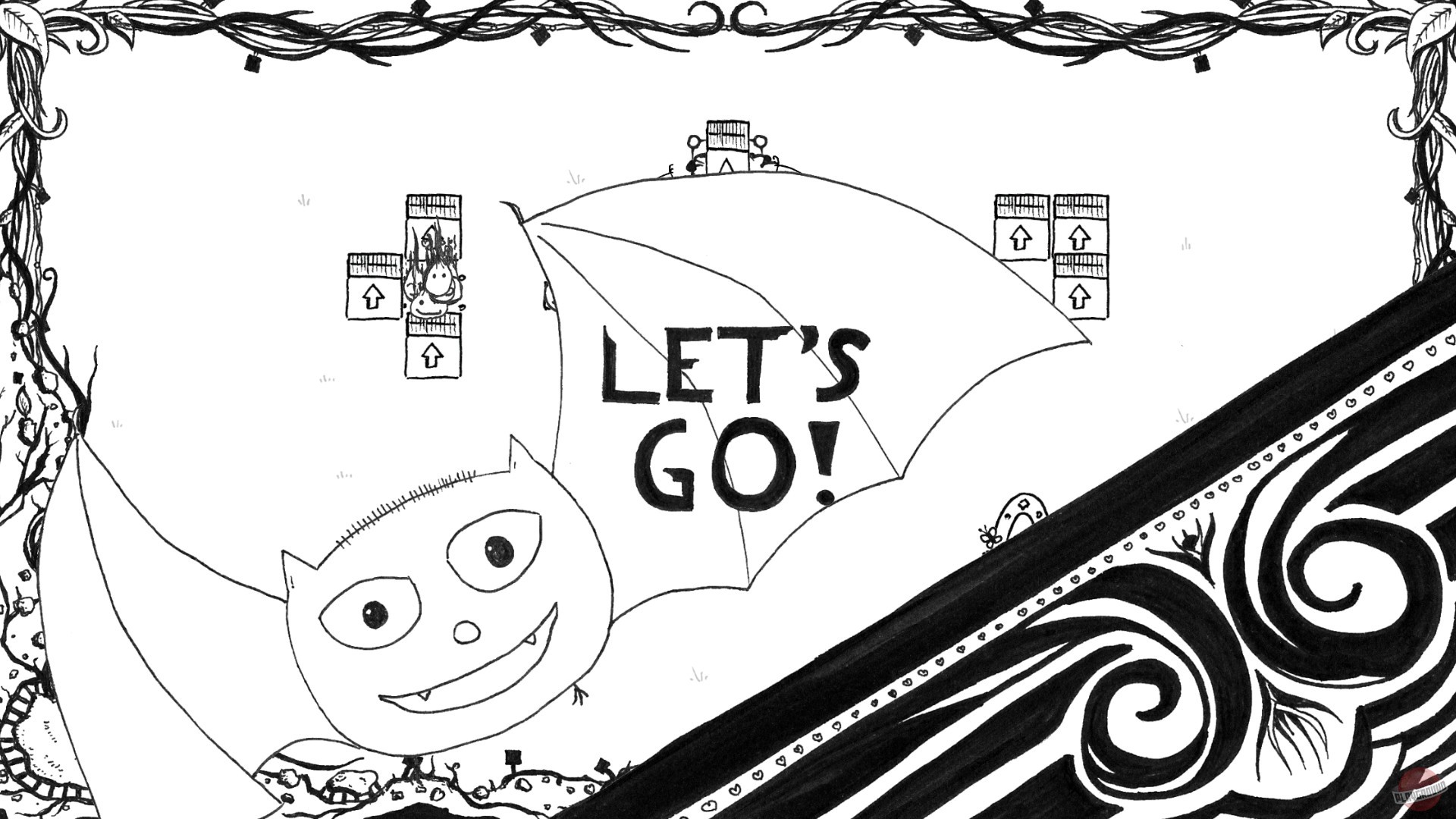 Скриншот из игры Catty & Batty: The Spirit Guide - 12