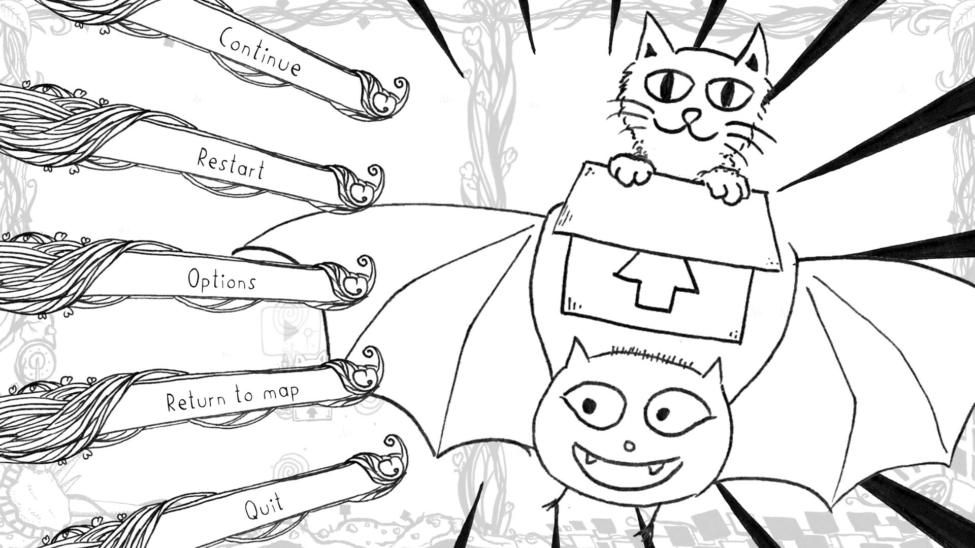 Скриншот из игры Catty & Batty: The Spirit Guide - 35