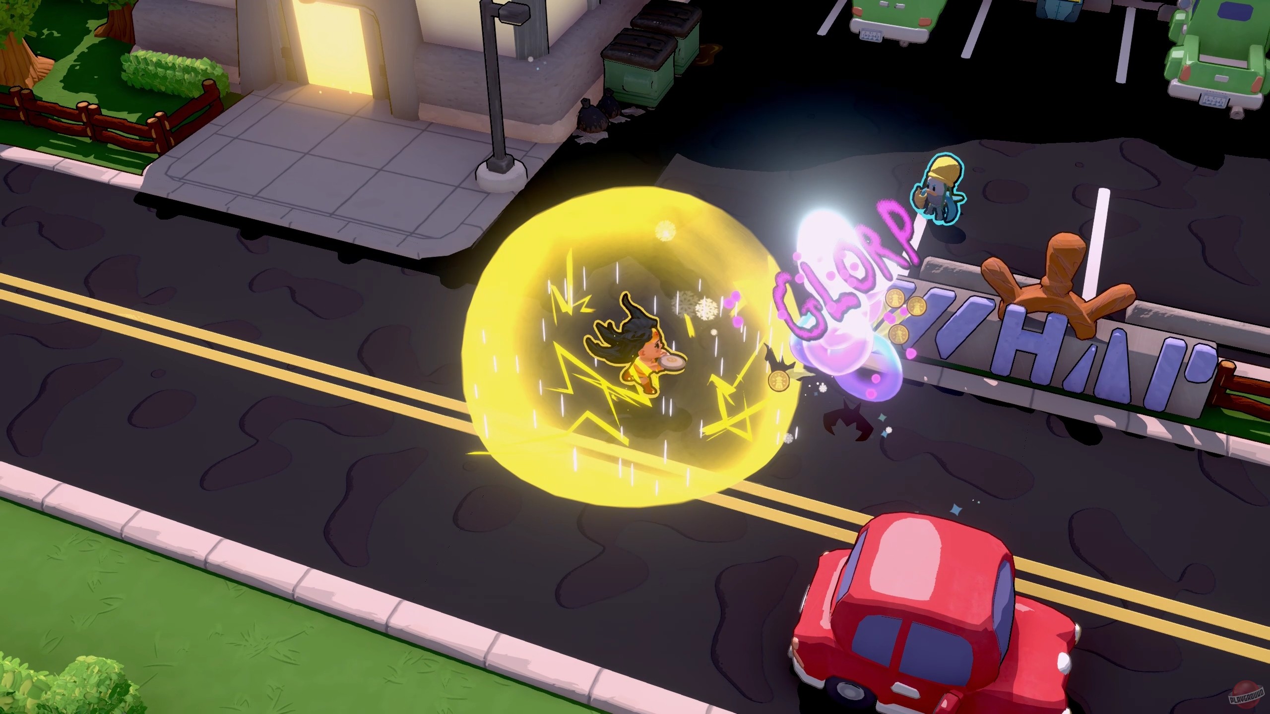 Скриншот из игры DC's Justice League: Cosmic Chaos - 3