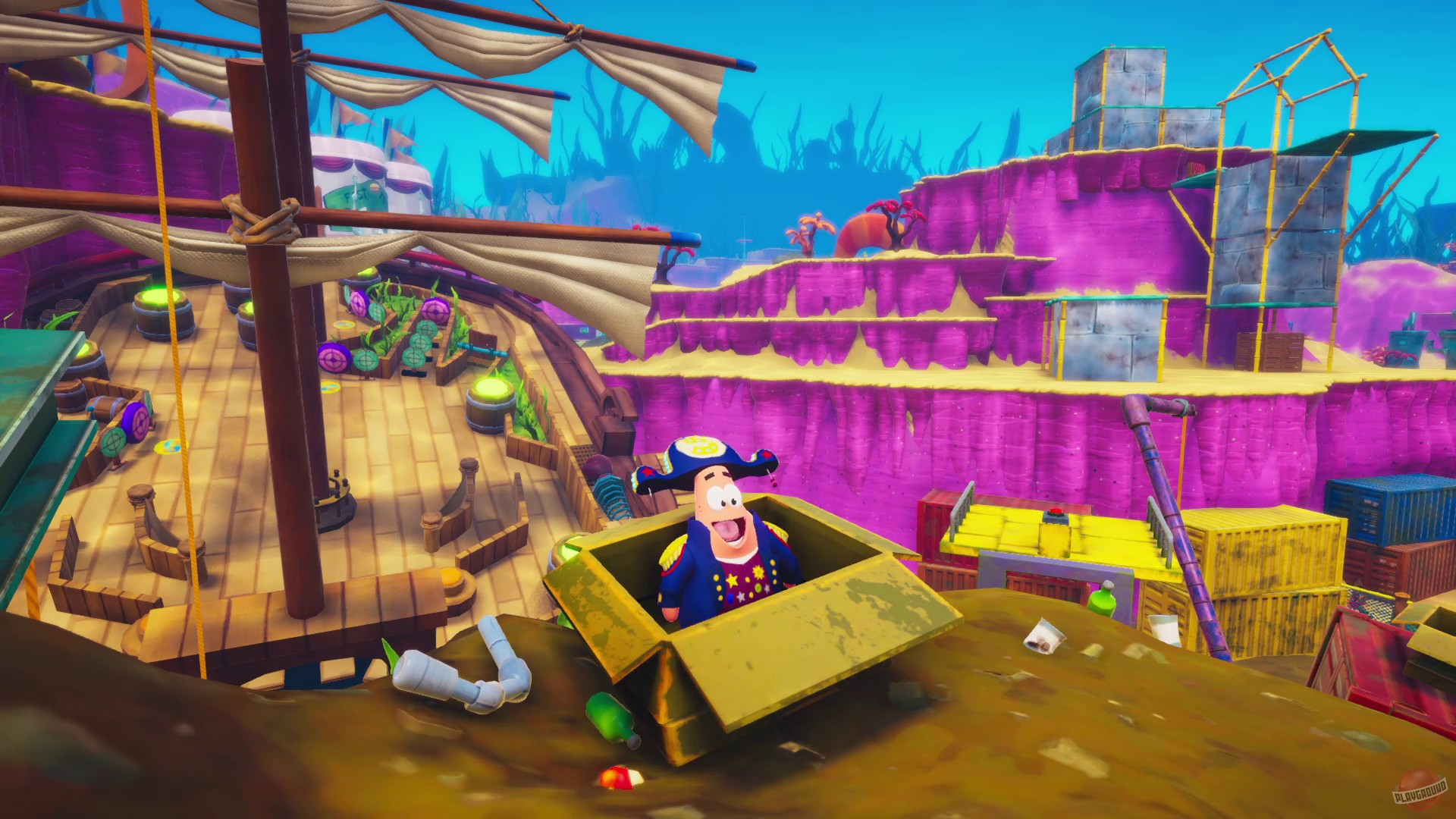 Скриншот из игры SpongeBob Squarepants: The Patrick Star Game - 2