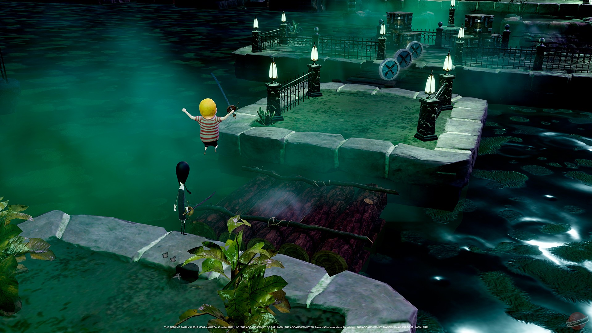 Скриншот из игры The Addams Family: Mansion Mayhem - 11