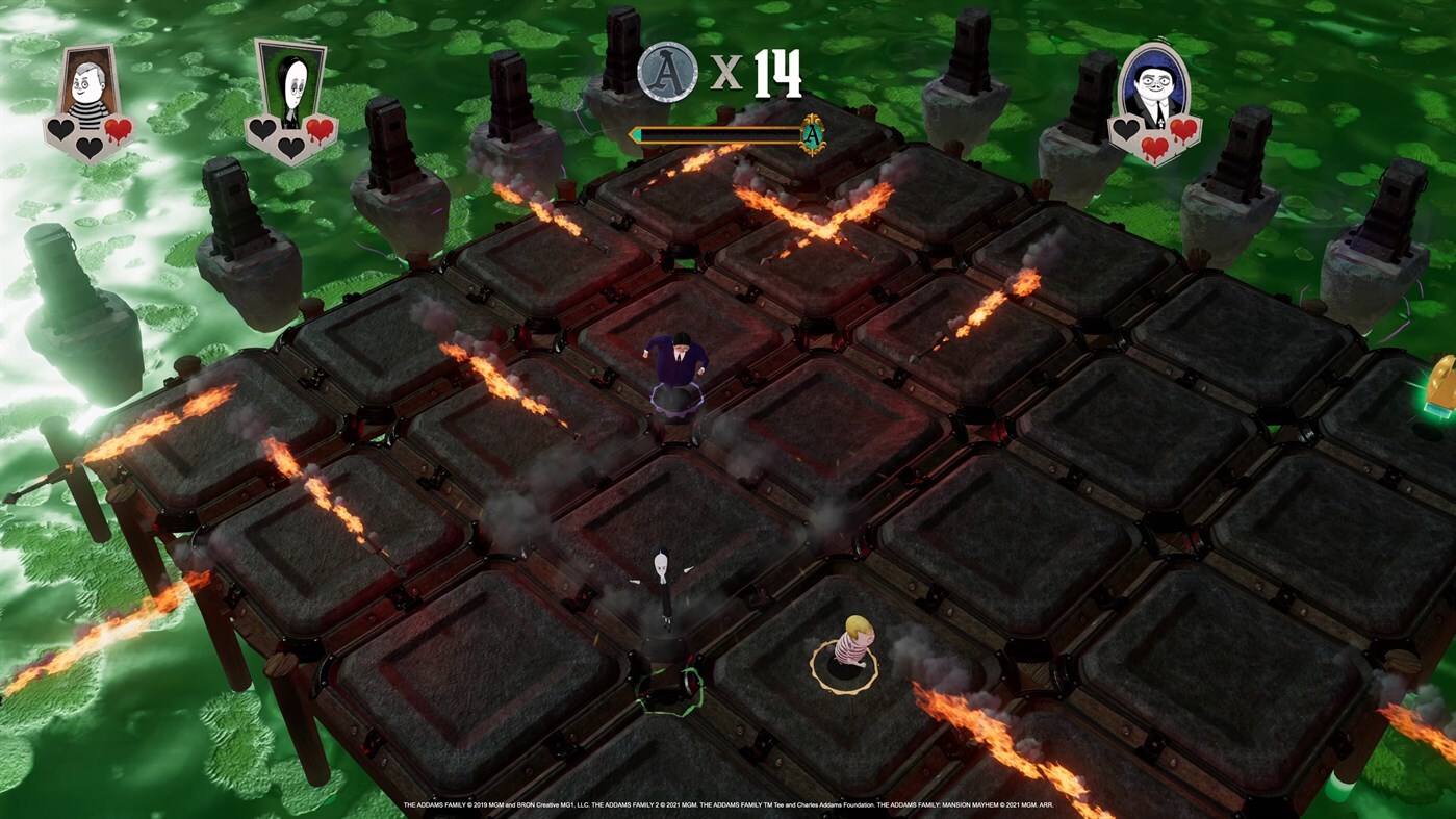Скриншот из игры The Addams Family: Mansion Mayhem - 17