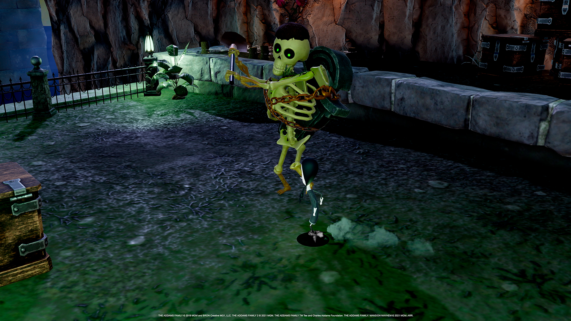 Скриншот из игры The Addams Family: Mansion Mayhem - 7