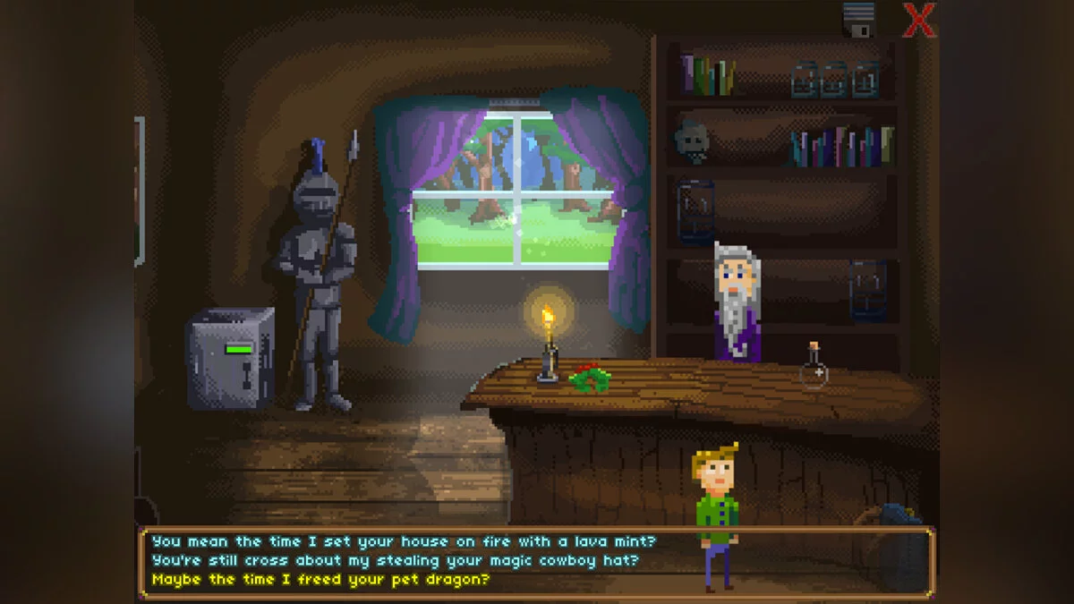 Скриншот из игры Tick's Tales: Up All Knight - 2