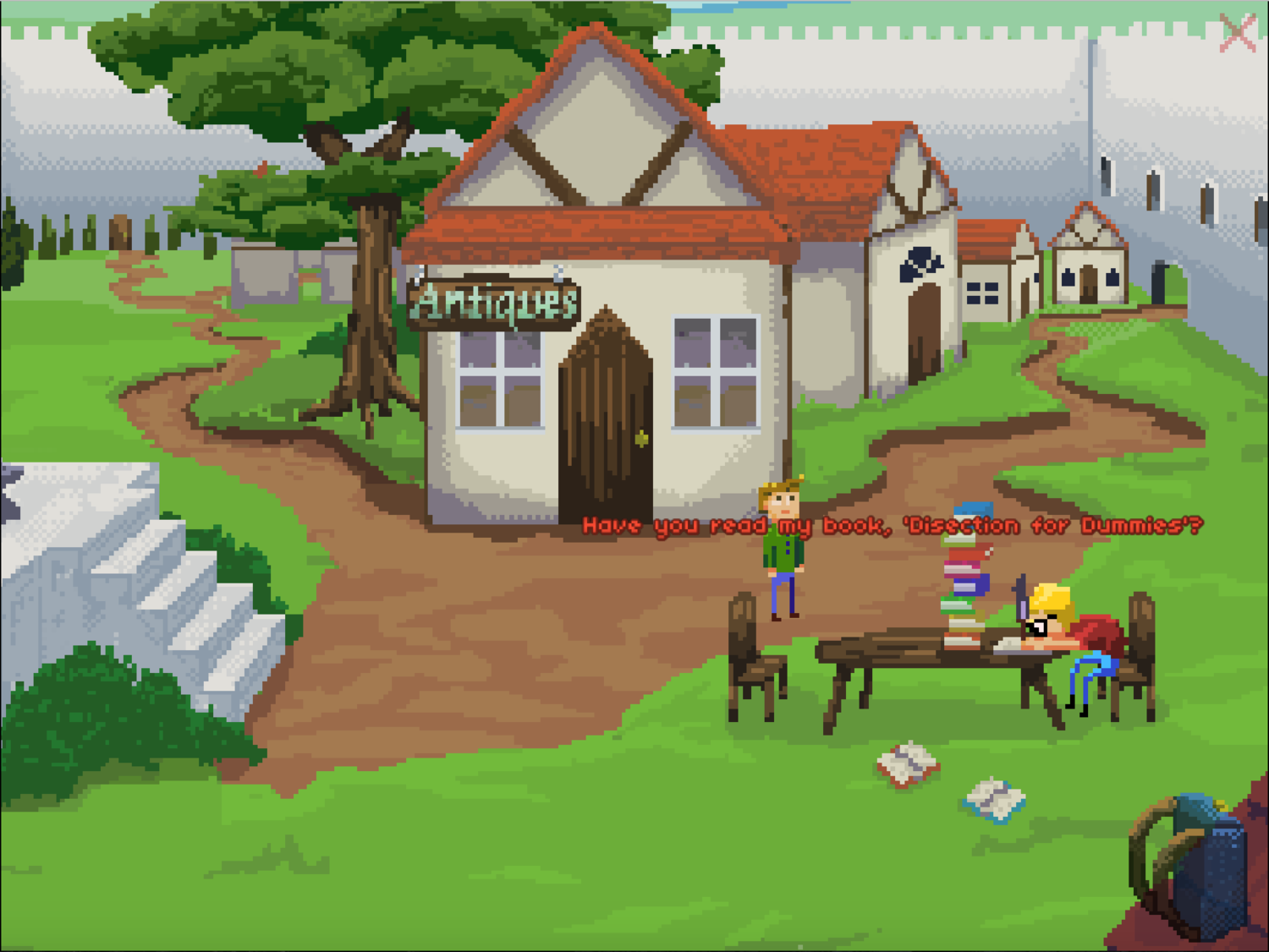 Скриншот из игры Tick's Tales: Up All Knight - 1