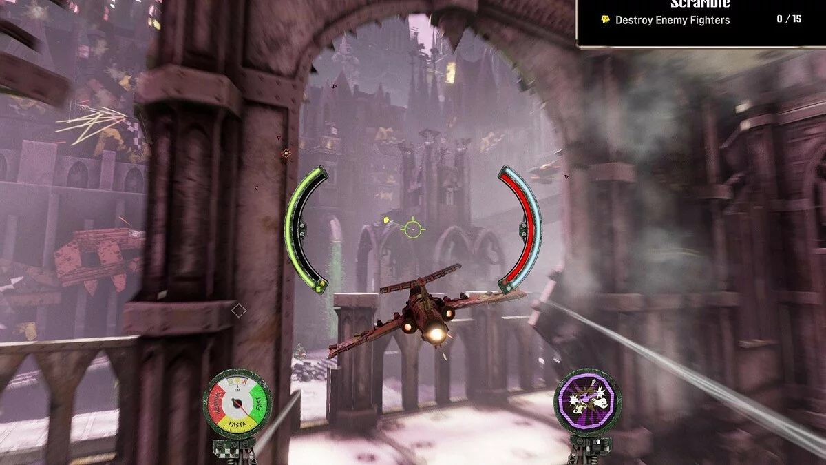 Скриншот из игры Warhammer 40,000: Dakka Squadron - 25