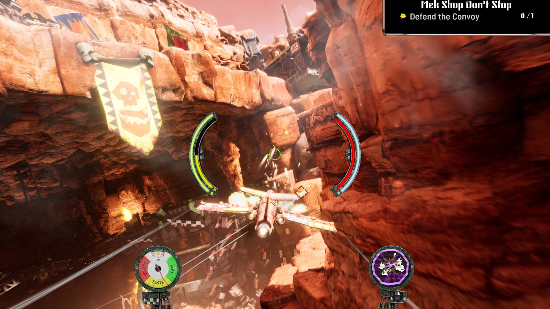 Скриншот из игры Warhammer 40,000: Dakka Squadron - 28