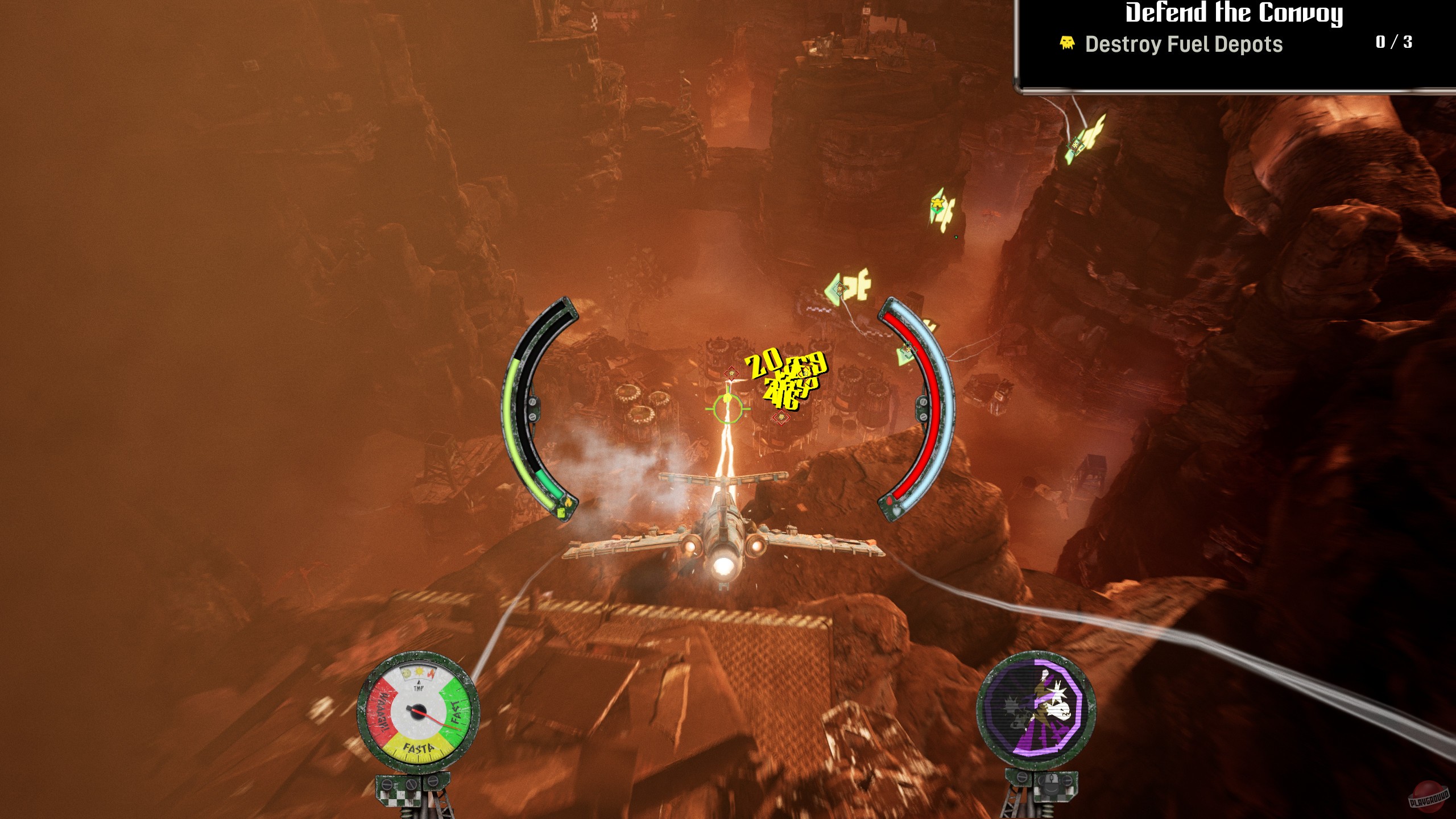 Скриншот из игры Warhammer 40,000: Dakka Squadron - 11