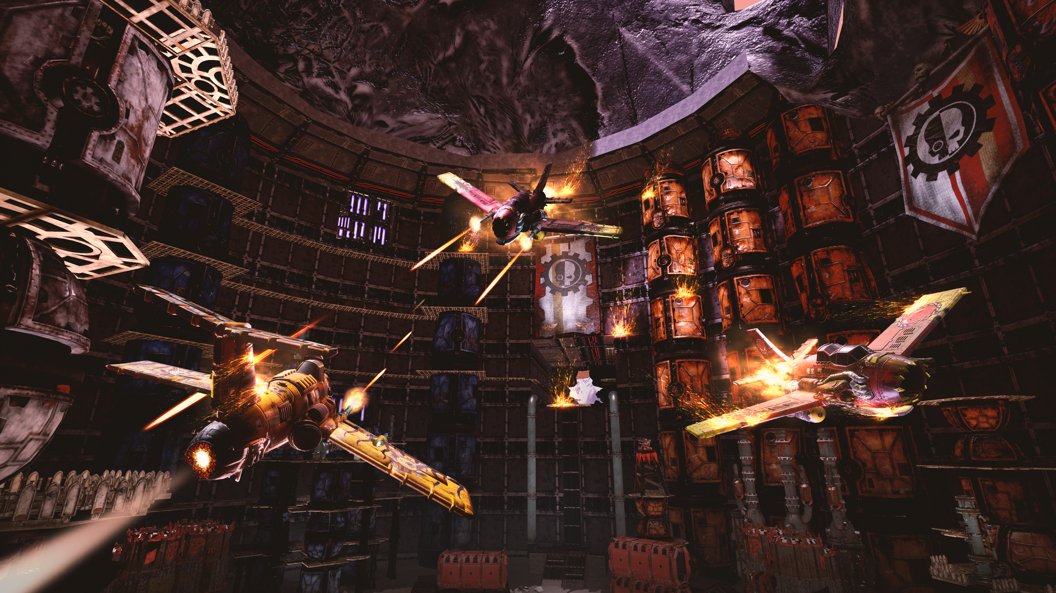 Скриншот из игры Warhammer 40,000: Dakka Squadron - 30