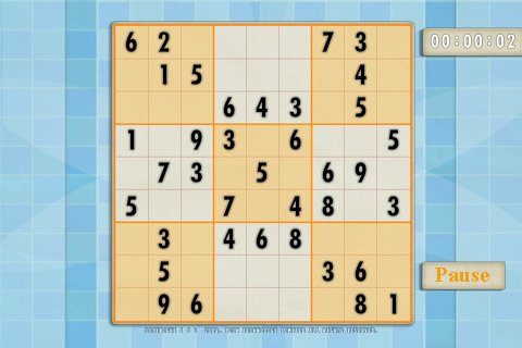 Скриншот из игры Absolute SuDoKu - 1