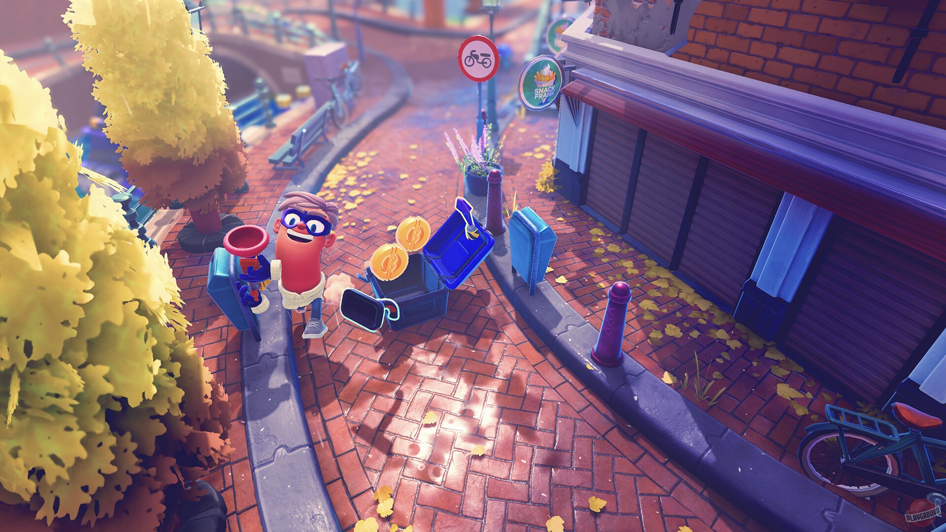 Скриншот из игры Bandit Trap - 6