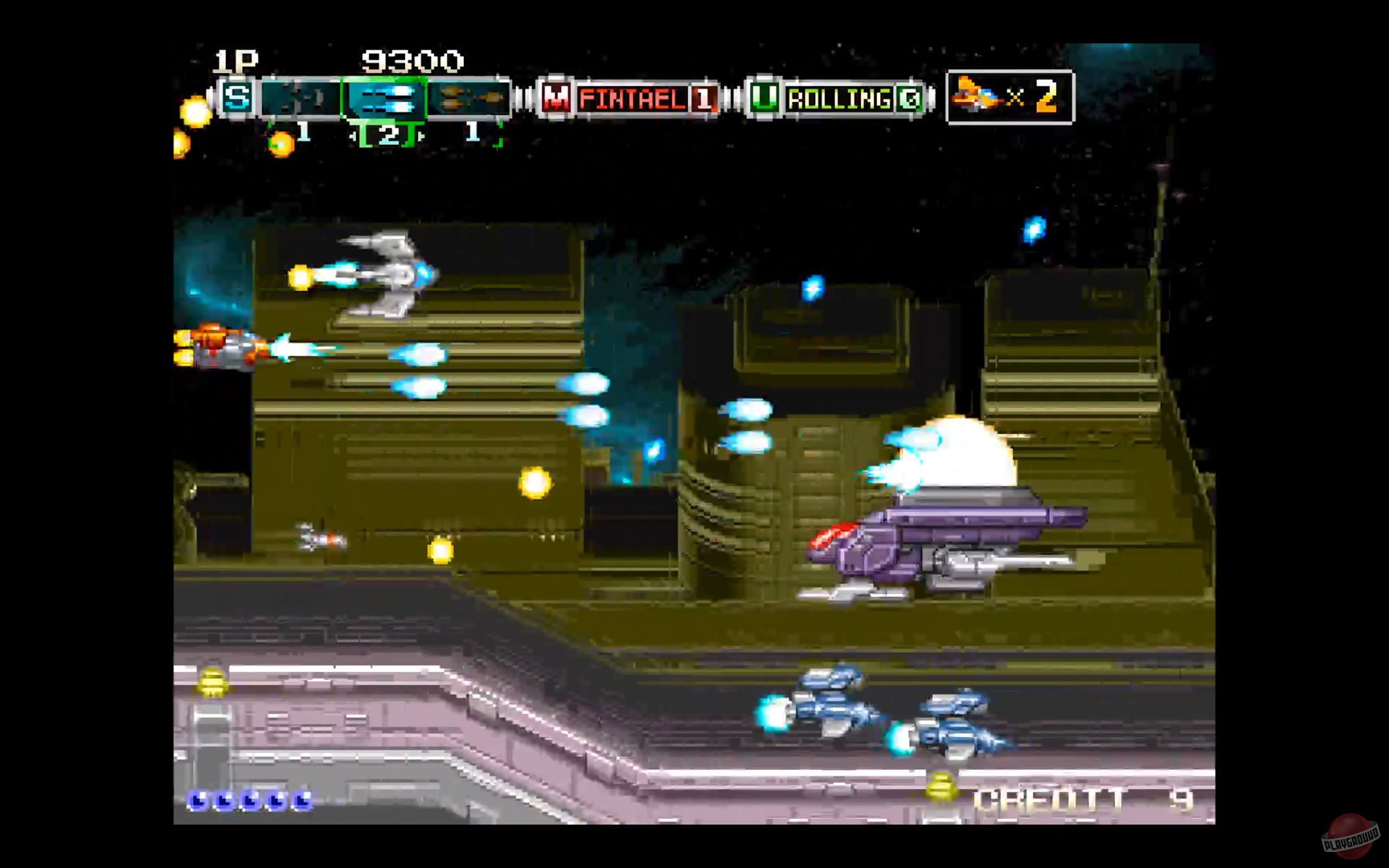 Скриншот из игры Andro Dunos 2 - 8