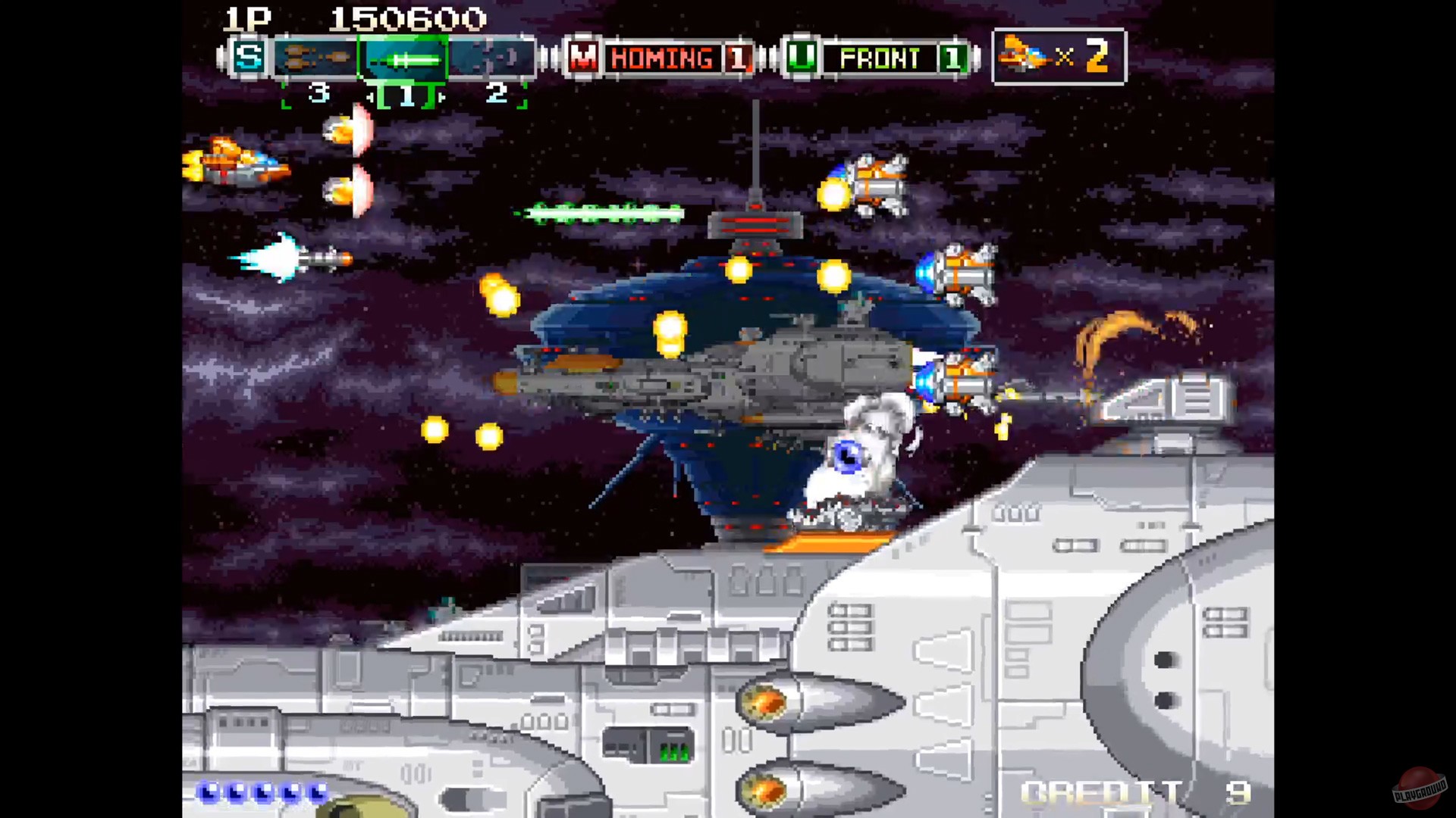 Скриншот из игры Andro Dunos 2 - 16