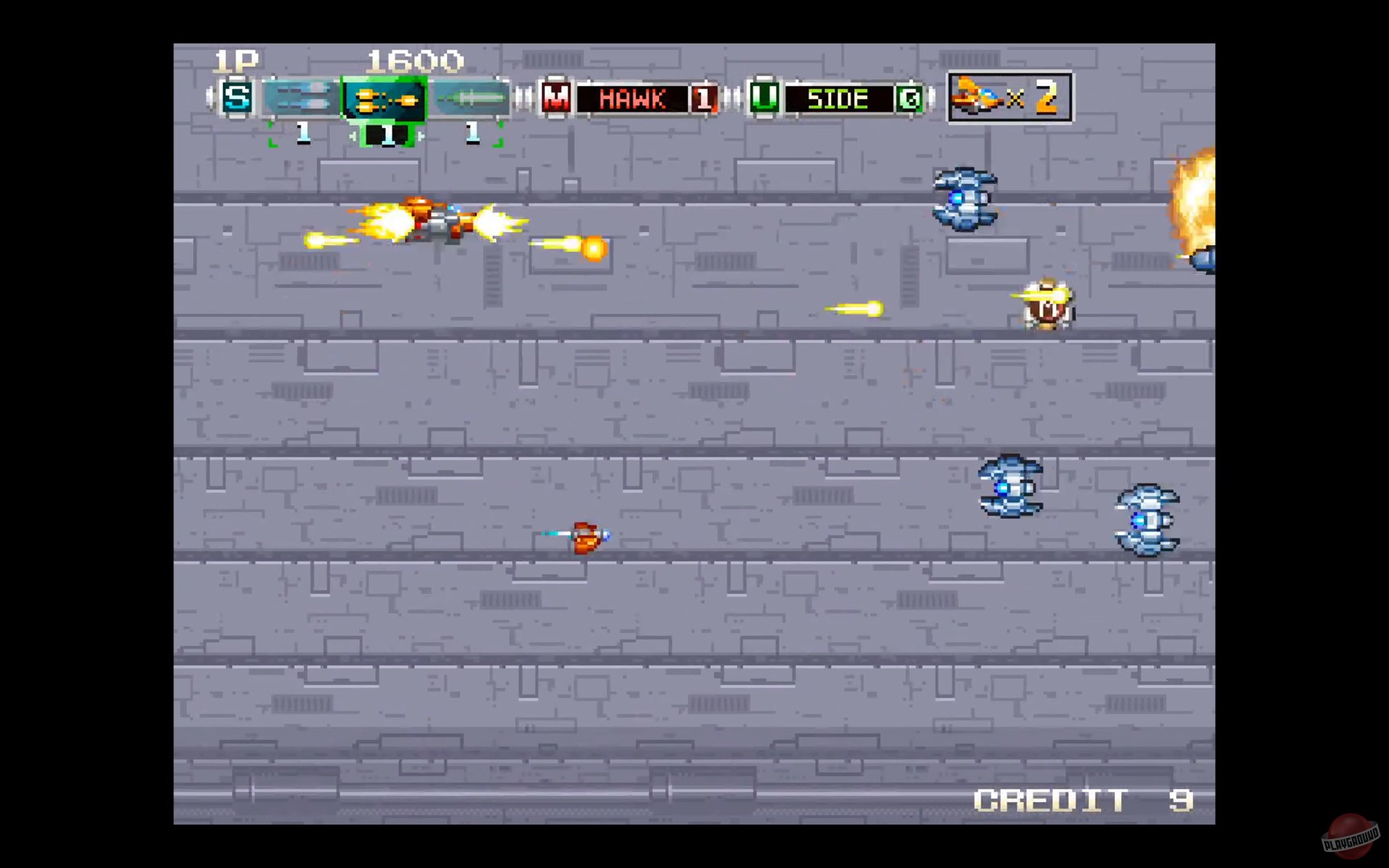 Скриншот из игры Andro Dunos 2 - 4