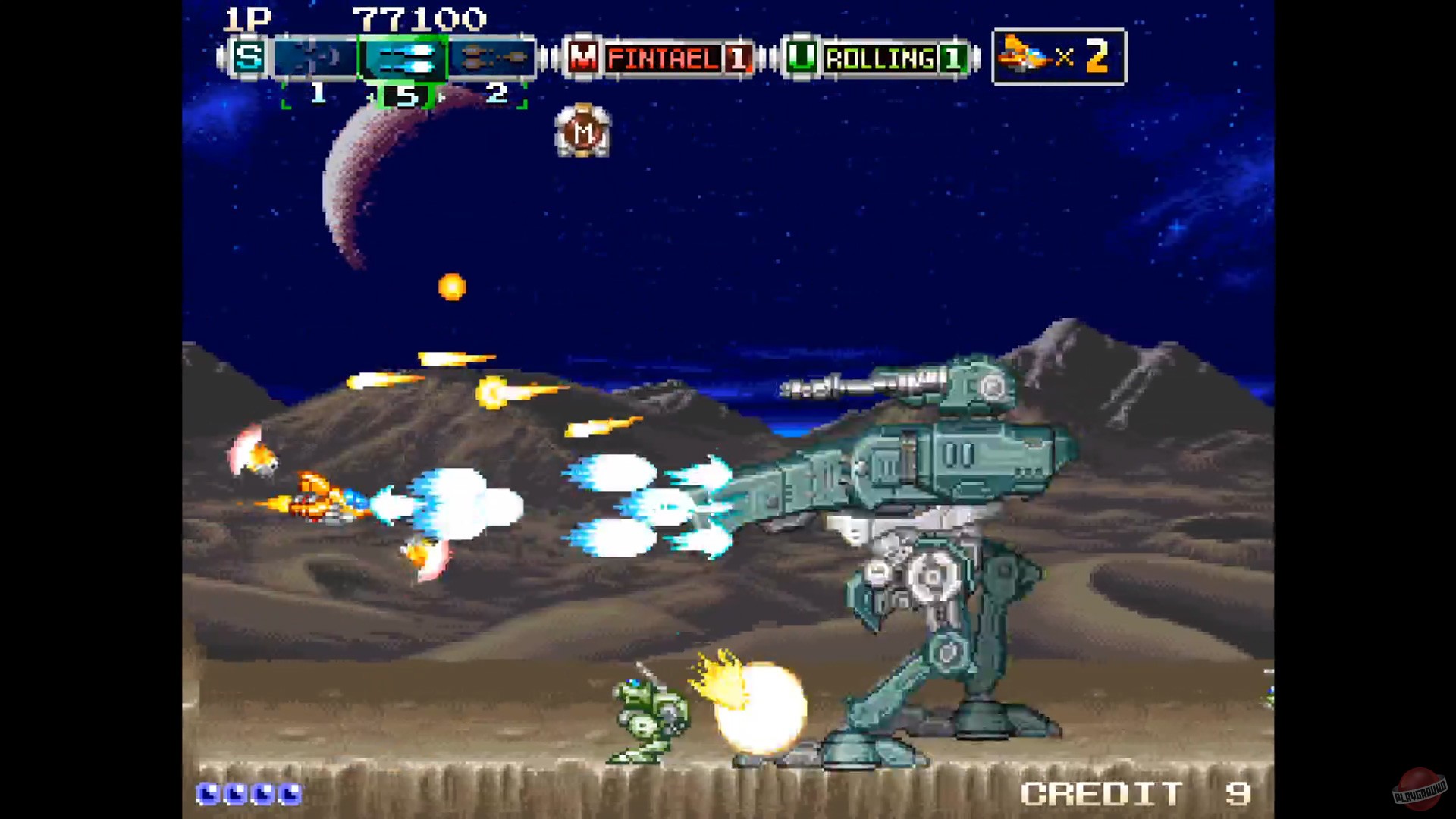 Скриншот из игры Andro Dunos 2 - 17