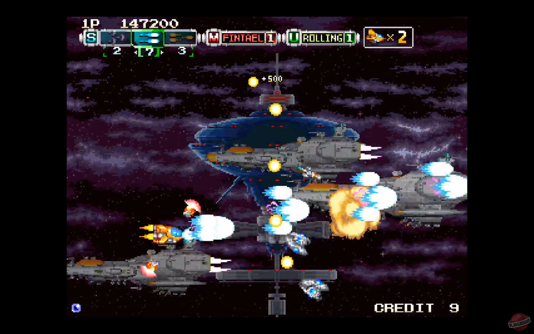 Скриншот из игры Andro Dunos 2 - 5