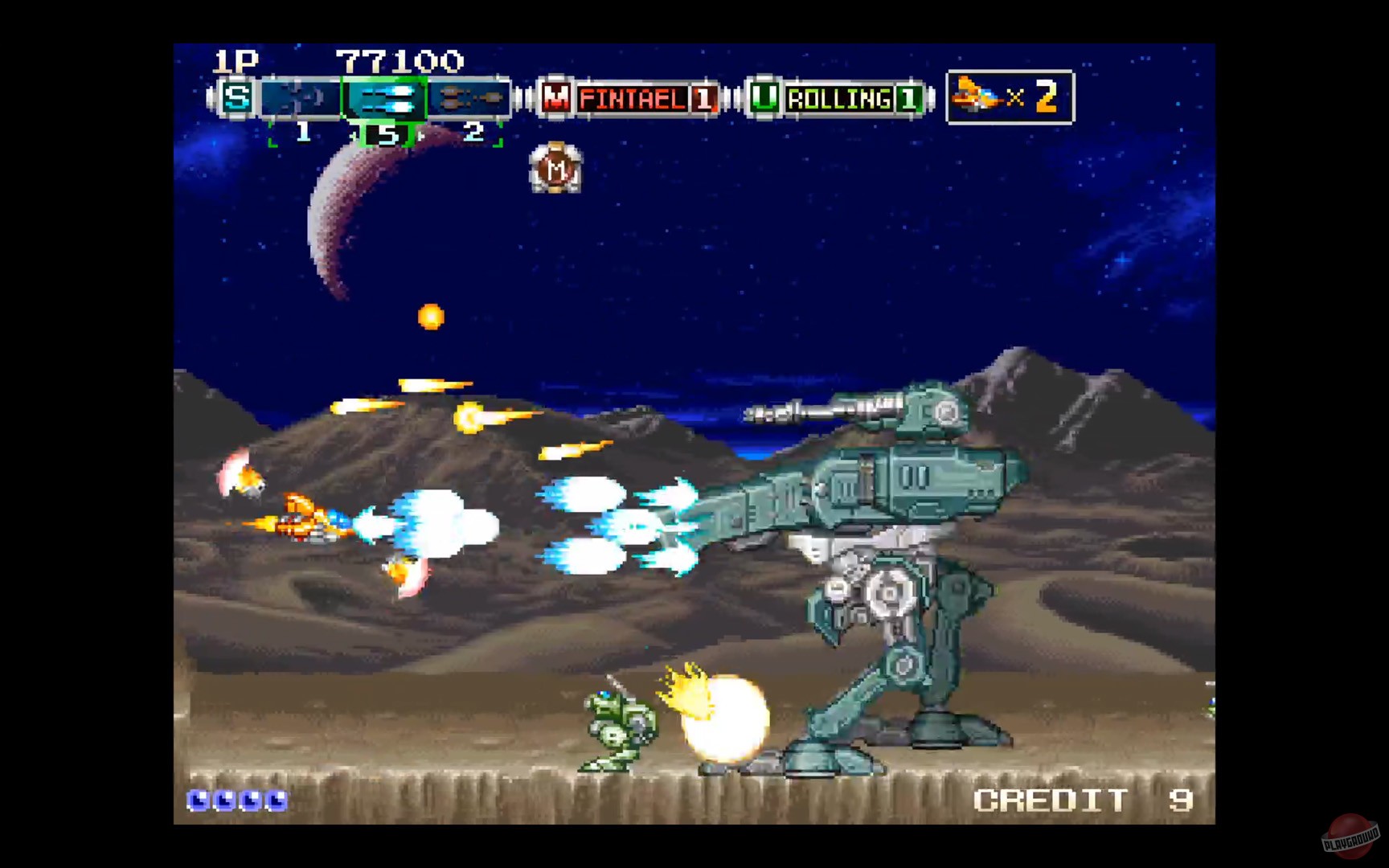 Скриншот из игры Andro Dunos 2 - 7