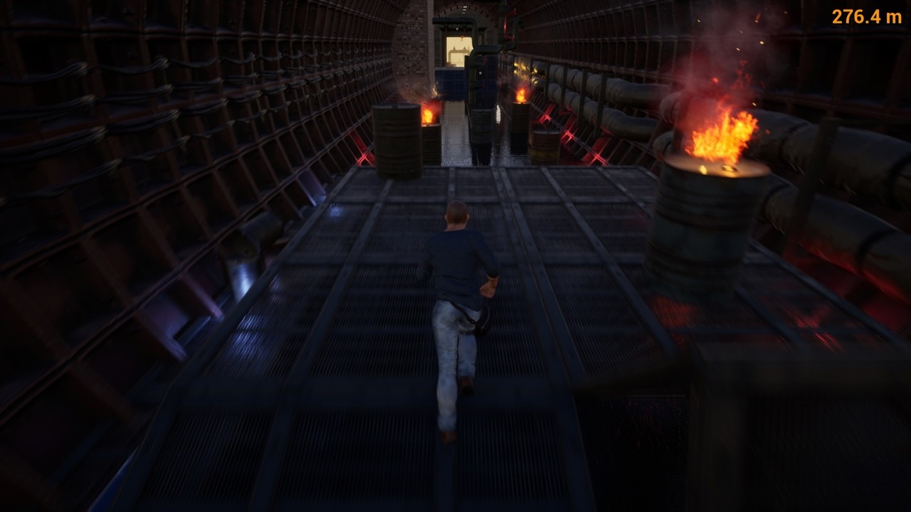 Скриншот из игры RUNNER RTX - 4