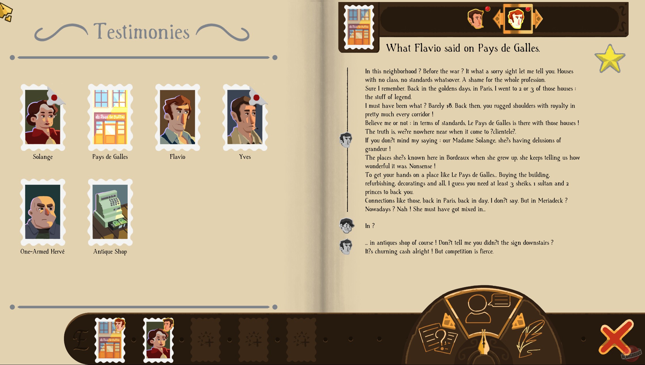 Скриншот из игры Chronique des Silencieux - 6