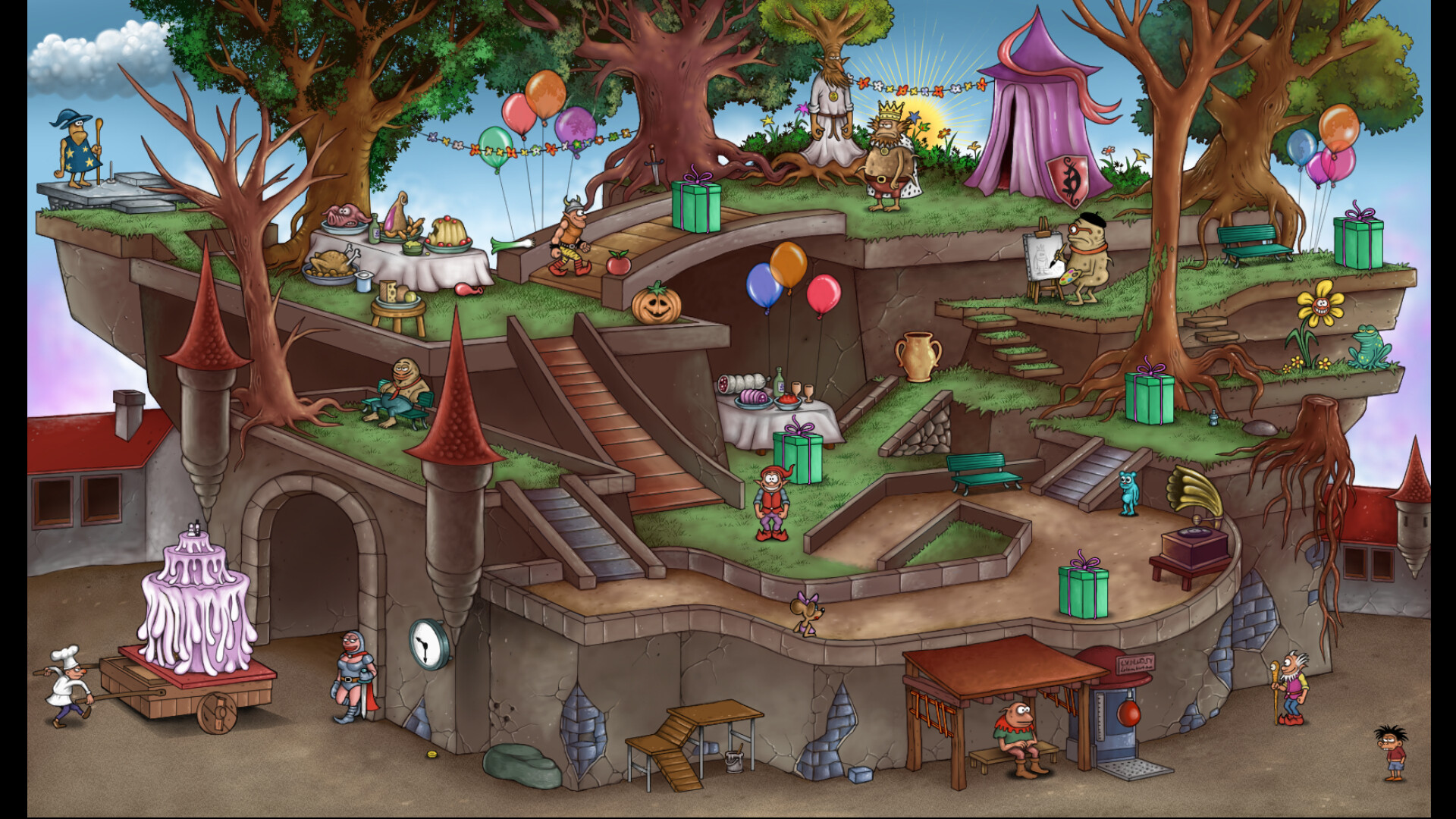 Скриншот из игры Gobliiins 5 - 2