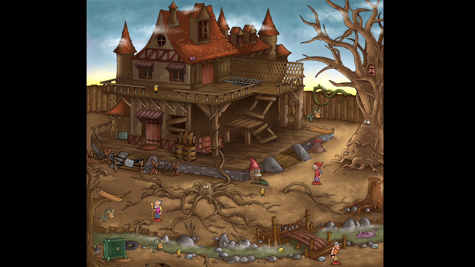 Скриншот из игры Gobliiins 5 - 5