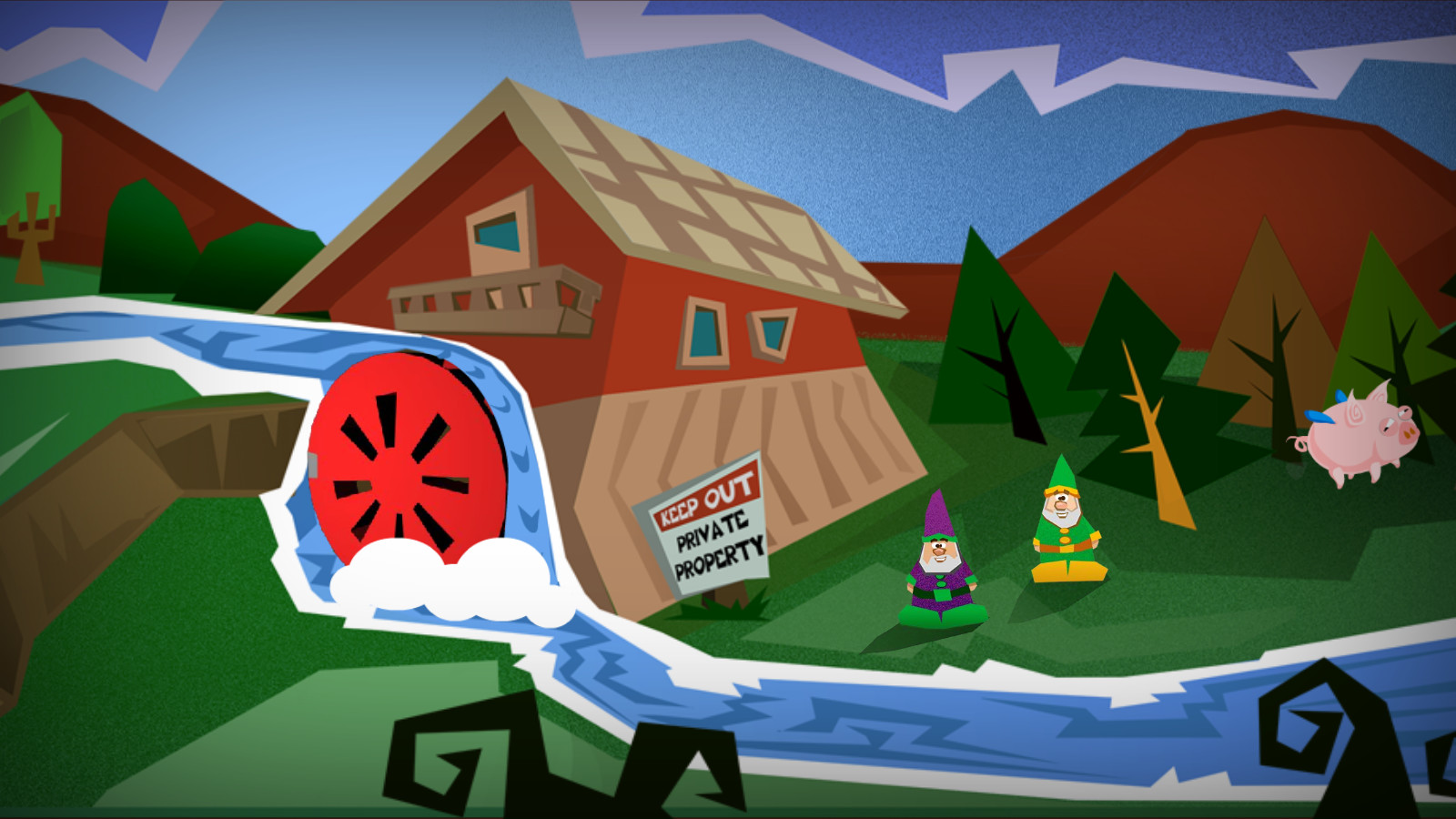 Скриншот из игры Adventurezator: When Pigs Fly - 16