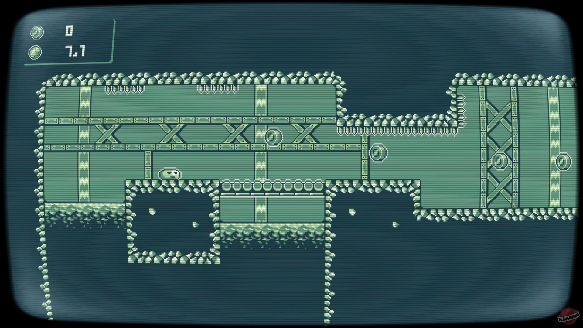 Скриншот из игры Awesome Pea 2 - 3