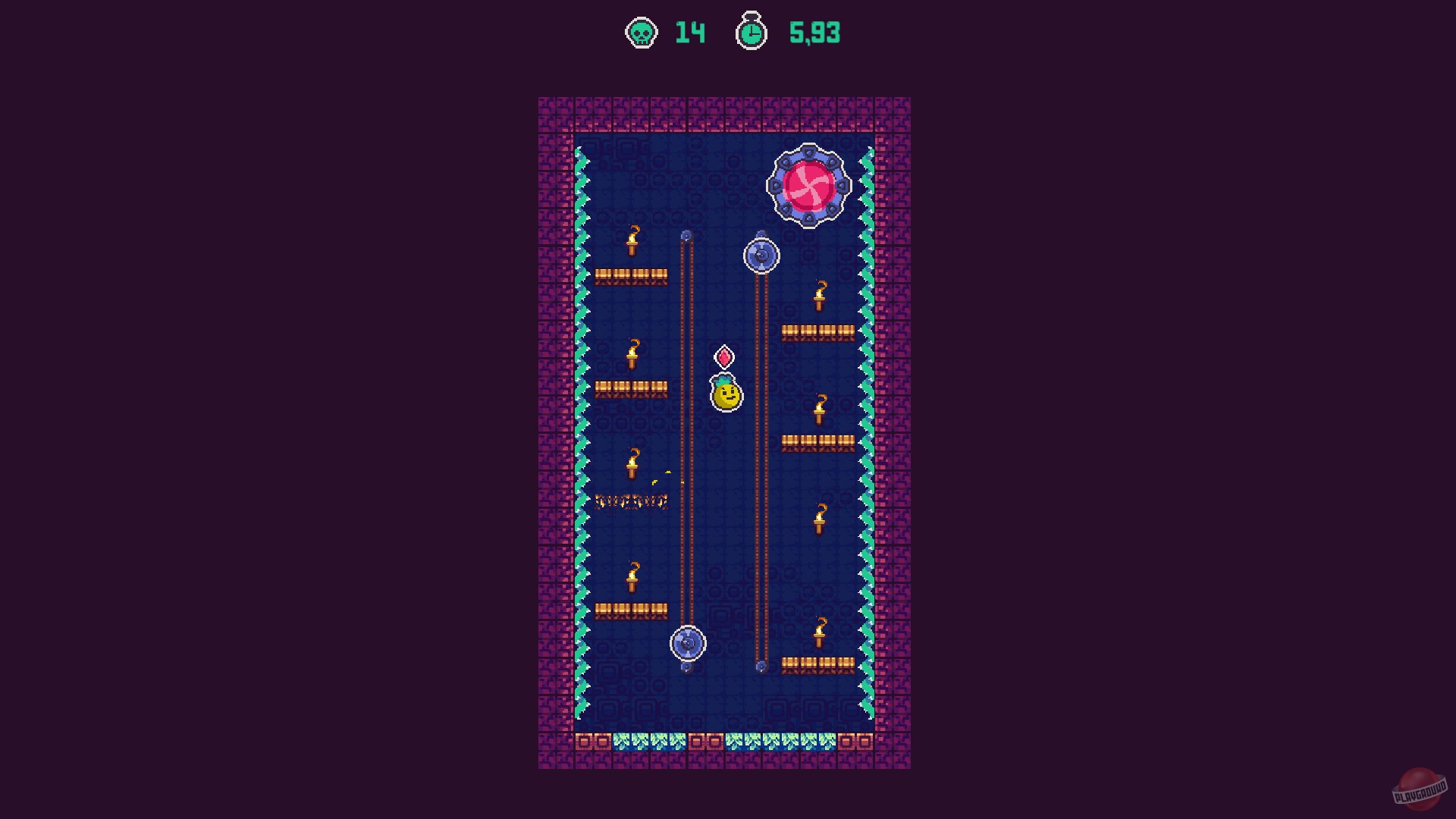 Скриншот из игры Awesome Pea 3 - 1