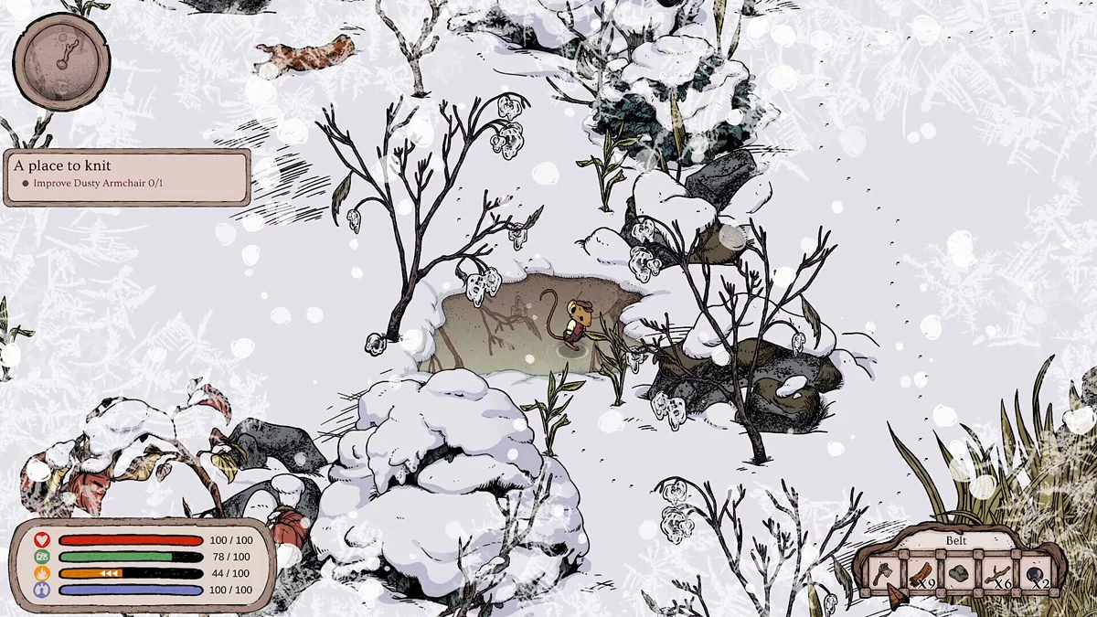 Скриншот из игры Winter Burrow - 2
