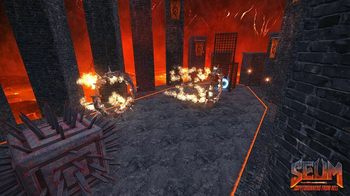 Скриншот из игры SEUM: Speedrunners from Hell - 14