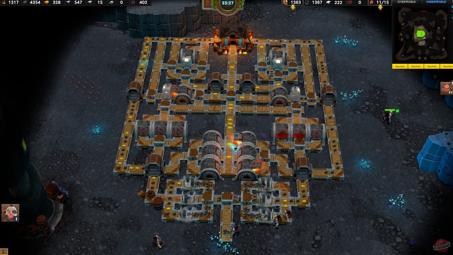 Скриншот из игры DwarfHeim - 35