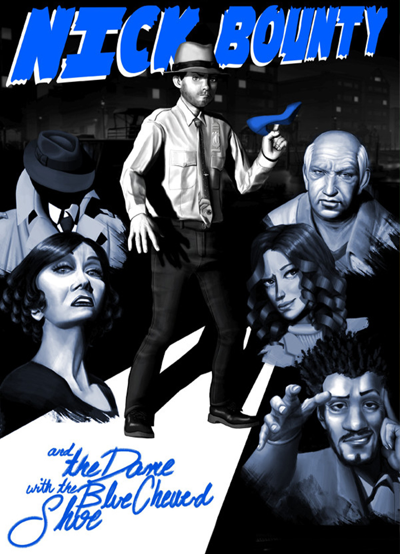 Обложка игры Nick Bounty and the Dame with the Blue Chewed Shoe