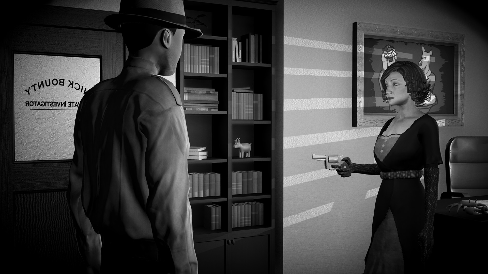 Скриншот из игры Nick Bounty and the Dame with the Blue Chewed Shoe - 20