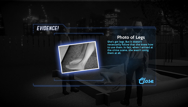 Скриншот из игры Nick Bounty and the Dame with the Blue Chewed Shoe - 4