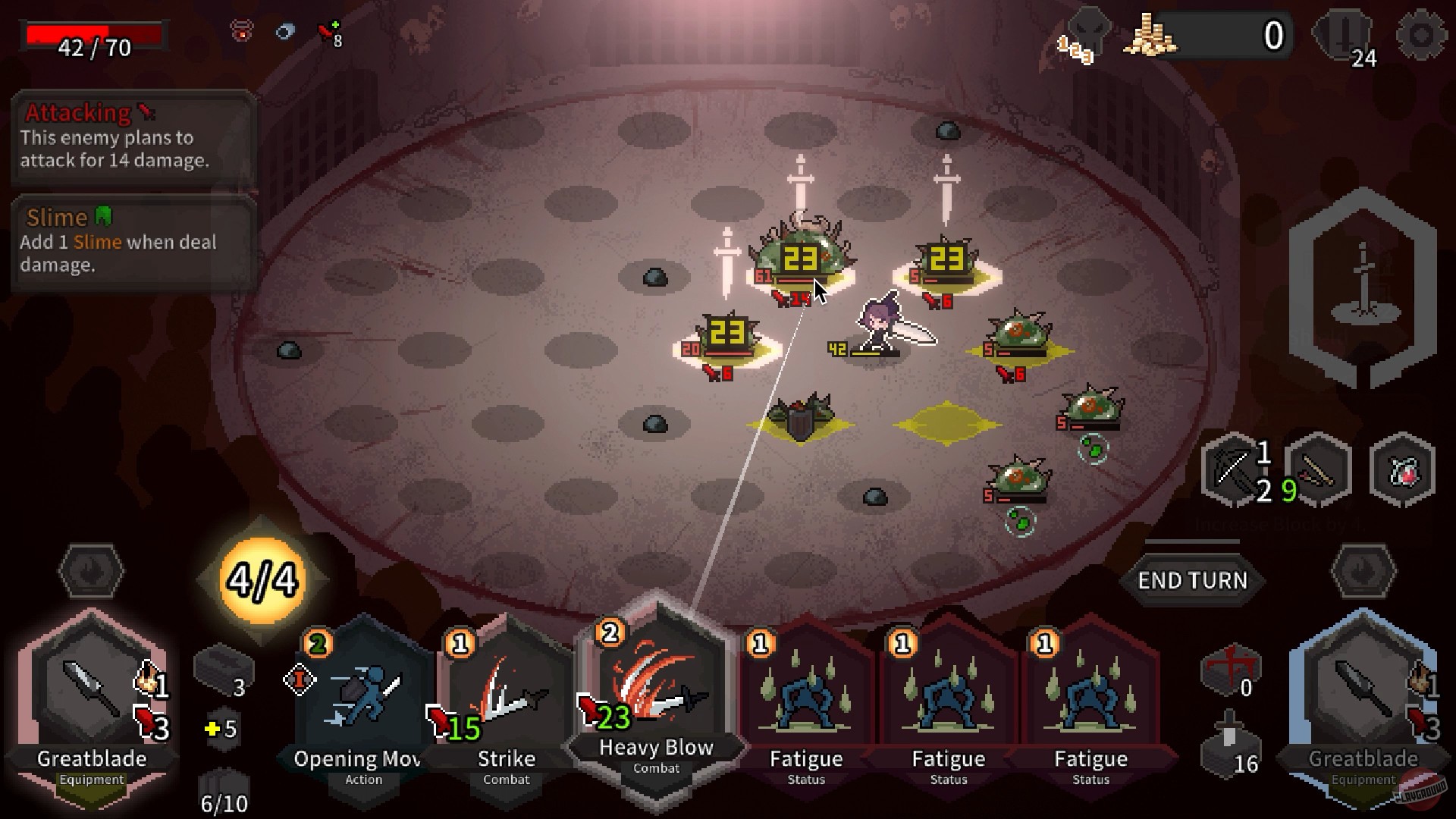 Скриншот из игры Alina of the Arena - 26